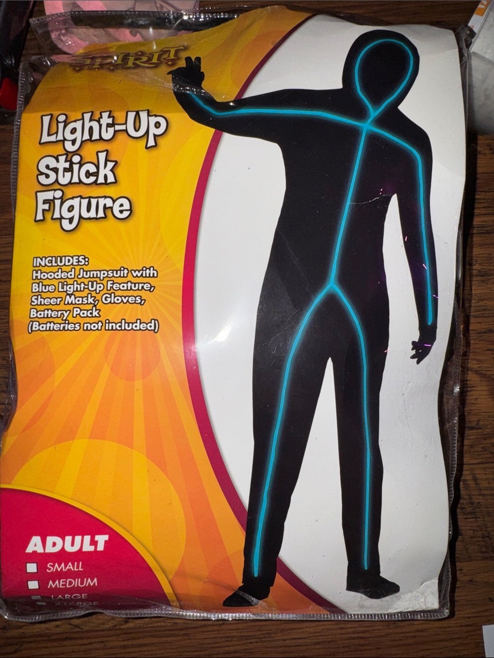 Halloween Light Up Stick Figure 39.T